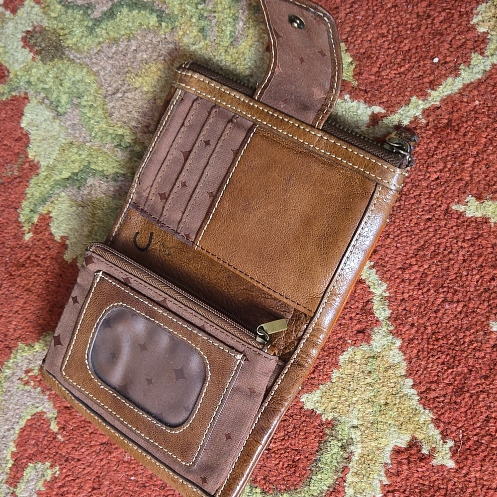 Fossil Emory Patchwork Leather Wallet - image 4